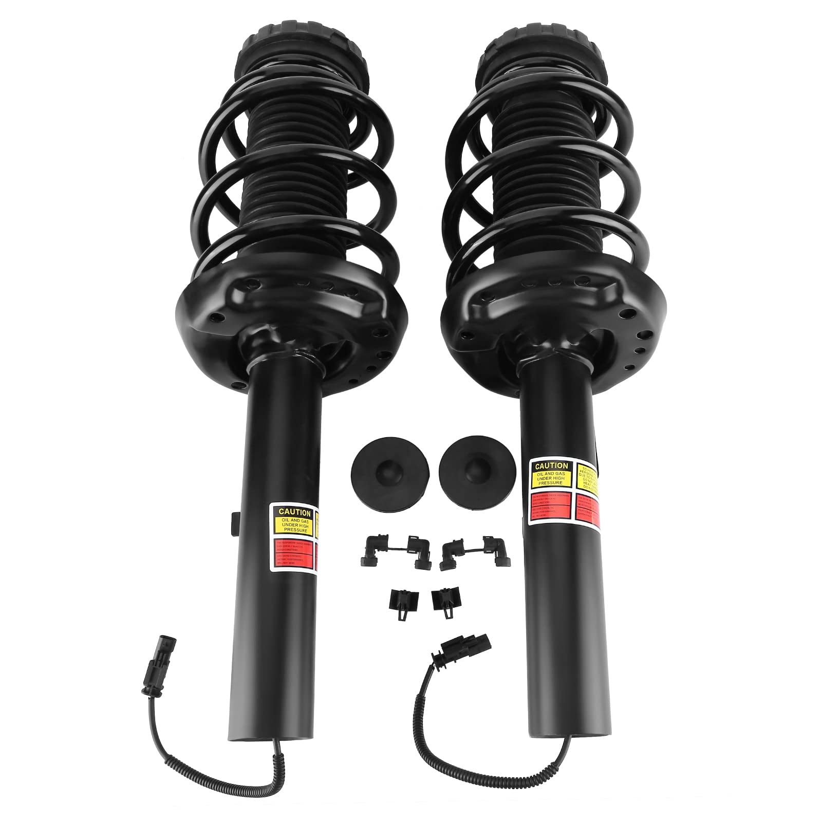 Hiolpen Shock Absorber Strut Assys W/Electric Compatible 2013 2014 2015 2016 2017 2018 2019 For Cadillac Xts 84677093 Shock Absorbers 2 Pcs Front