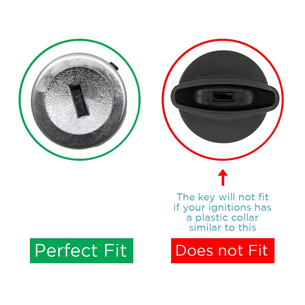 Keyless2Go Replacement For New Keyless Entry Remote Key Select Ford Escape Expedition Explorer Focus Fusion Lincoln Town Car And Other Vehicles That Use Ouc6000022 164-R7040