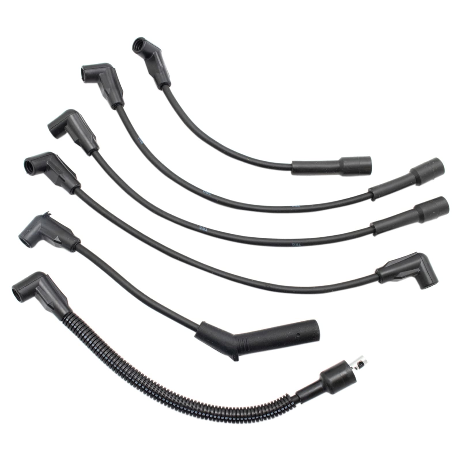 Trq Ignition Engine Spark Plug Wire Kit Set Direct Fit For Wrangler Cherokee Dakota 2.5L