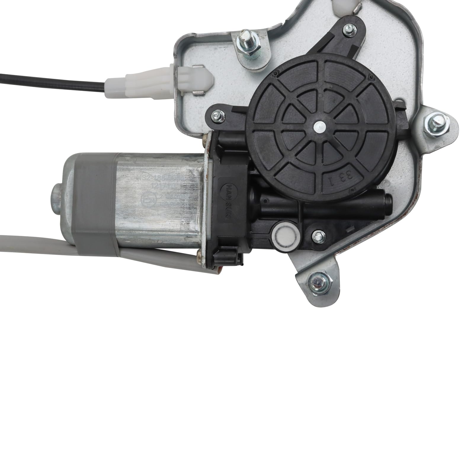 Trq Front Right Power Window Regulator & Motor Assembly Passenger Side Compatible With 2001-2007 Ford Escape 2005-2007 Mercury M