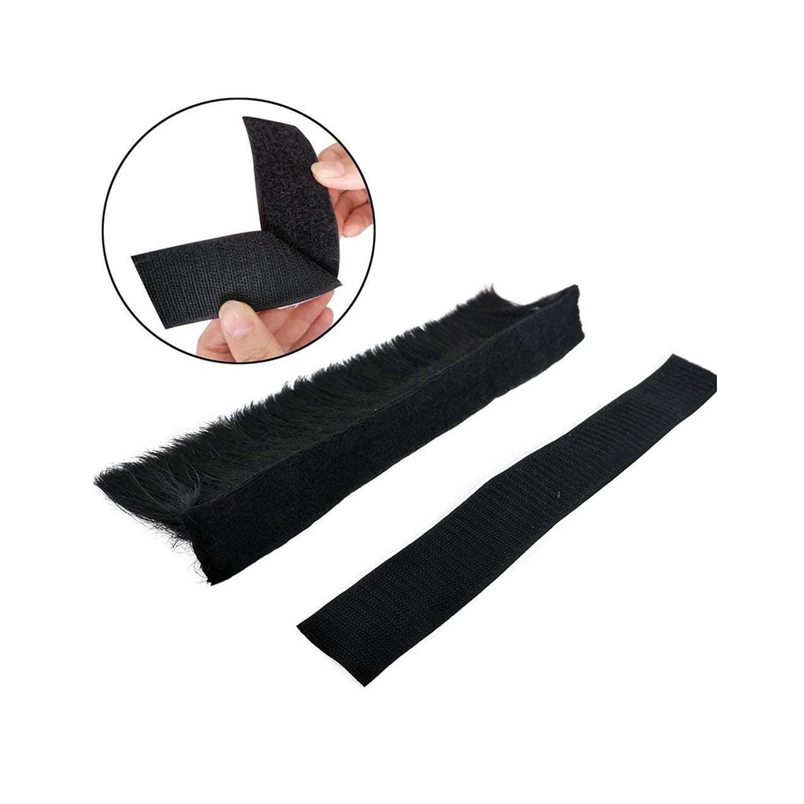 HHongJM Helmet Hawks Mohawk Synthetic Wigs for Bicycle/Almost Helmet - Reusable Design (Golden Yellow)