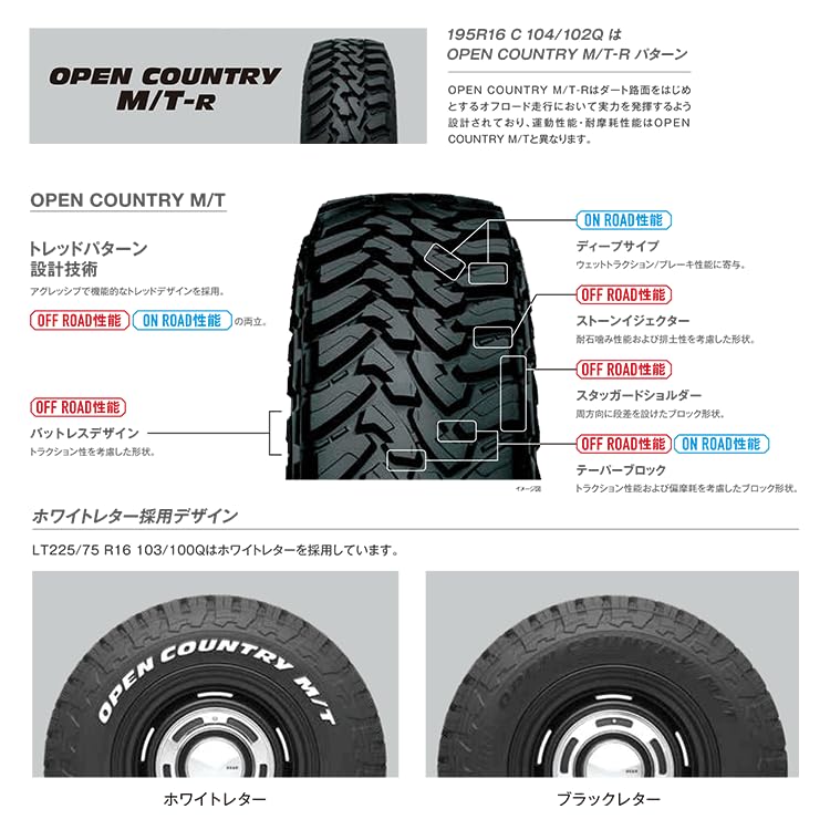 Toyo Tires Open Country M/T All Season - 255/85R16