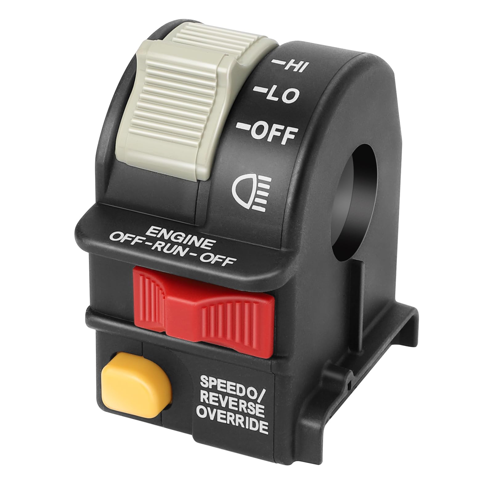 Handlebar Stop Headlight Light Switch for Polaris Sportsman-400/450/500/550/570/600/700/800/850/1000 Scrambler-850/1000 ATP-330/