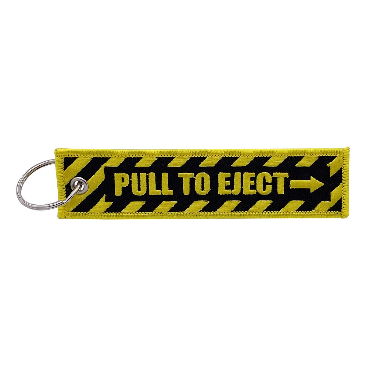 Boostnatics Keychain Tag For Motorcycles, Scooters, Bike, Cars, Backpacks, Gifts, & More (Pull To Eject)
