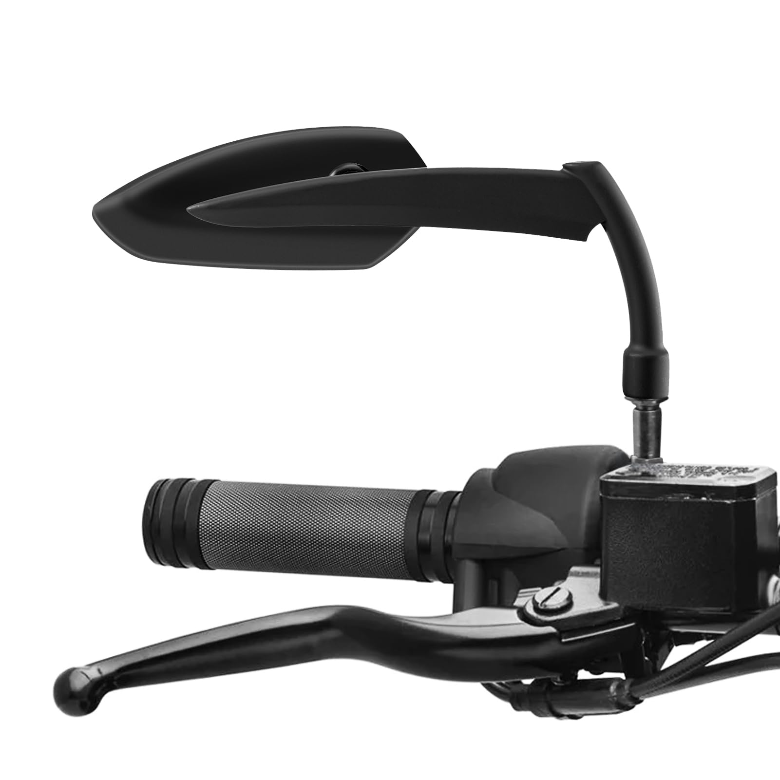 Mofun Mirrors Black Spear Blade Mirrors Compatible with 1982-2024 Harley Sportster Dyna Softail Road King Street Road Electra Gl