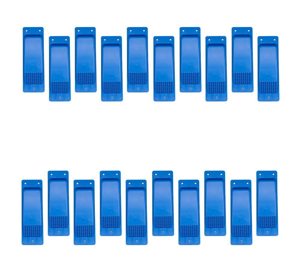 Mytee Products Shipping Container Air Vent 20 Pack - Cross Flow Ventilation for Shipping Container - ABS Plastic Air Vent with R