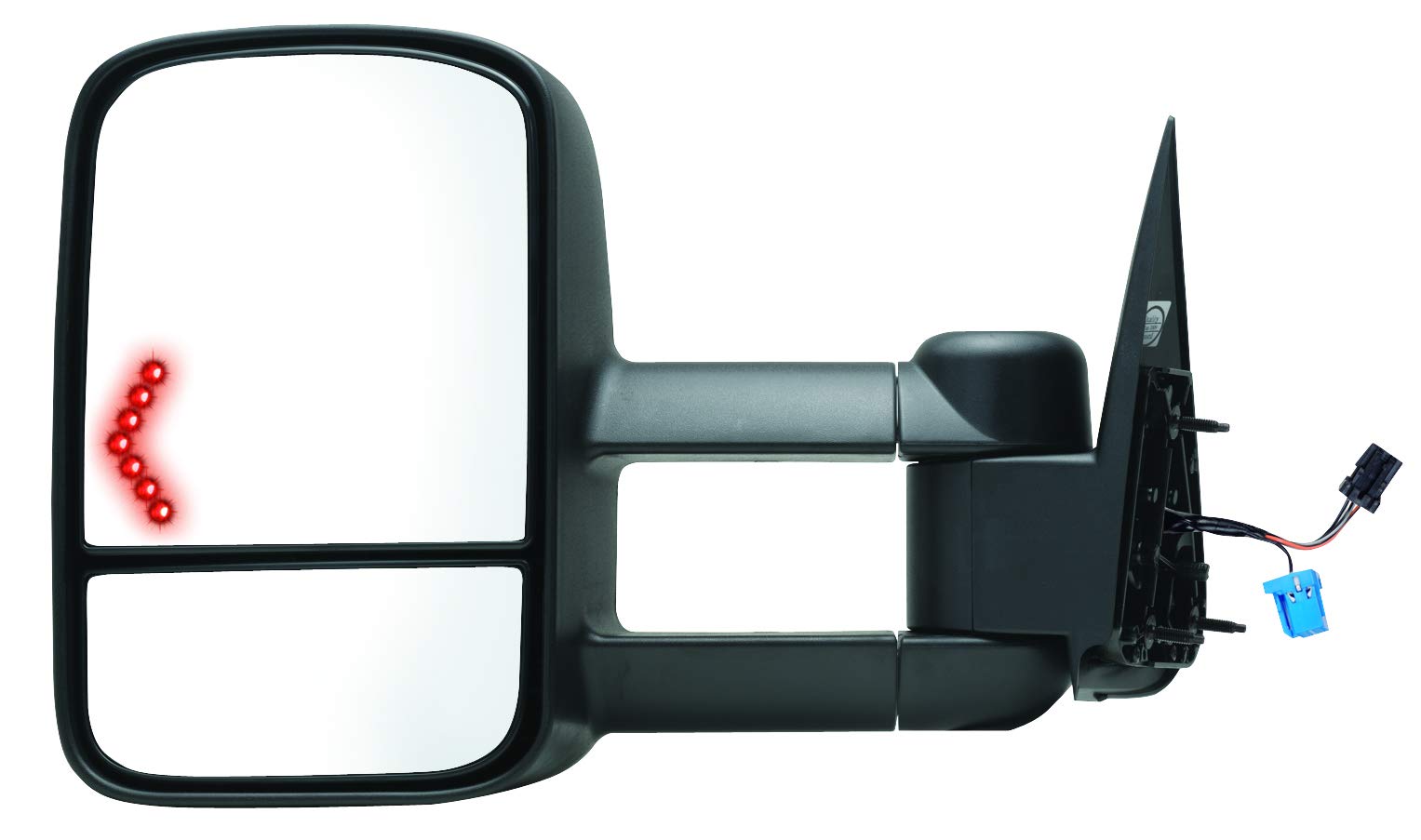 Fit System Passenger Side Towing Mirror for Escalade, Avalanche, Suburban, Tahoe, Yukon, Silverado, Sierra, Silverado/Sierra Cla
