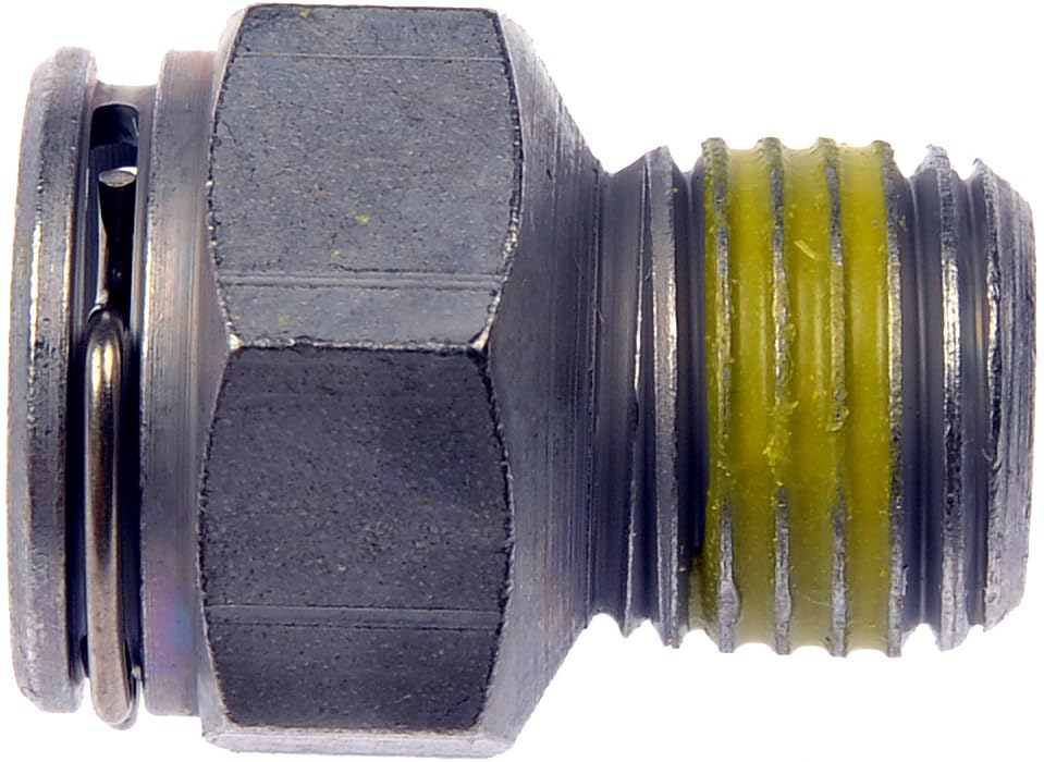 Dorman 800-604 Transmission Line Connector With 3/8 Tube X 1/4-18 In. Thread Compatible With Select Models
