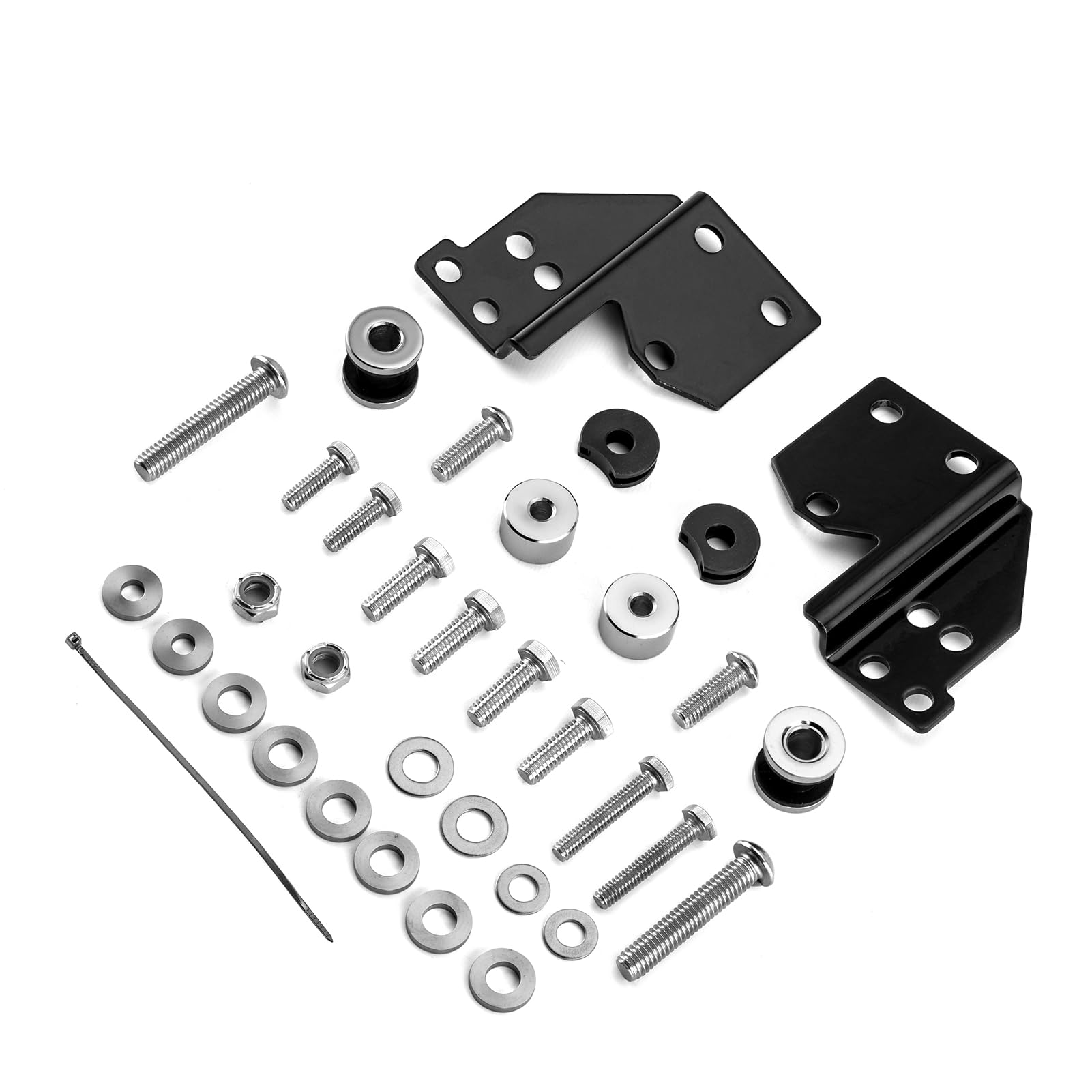 Detachables Docking Hardware Kit Compatible with 1997-2008 Harley Davidson Touring Road King Street Glide Electra Glide Road Gli