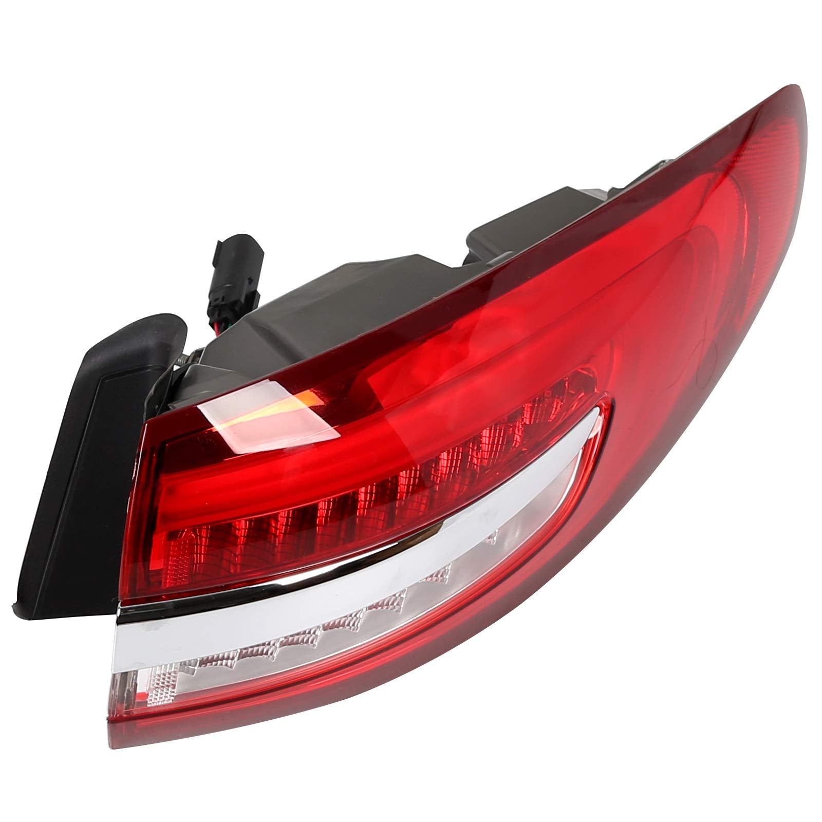 Ecotric Tail Light Lamp Compatible With 2017 2018 2019 2020 Ford Fusion Replacement For Fo2805118 Taillight Outer Assembly Passe