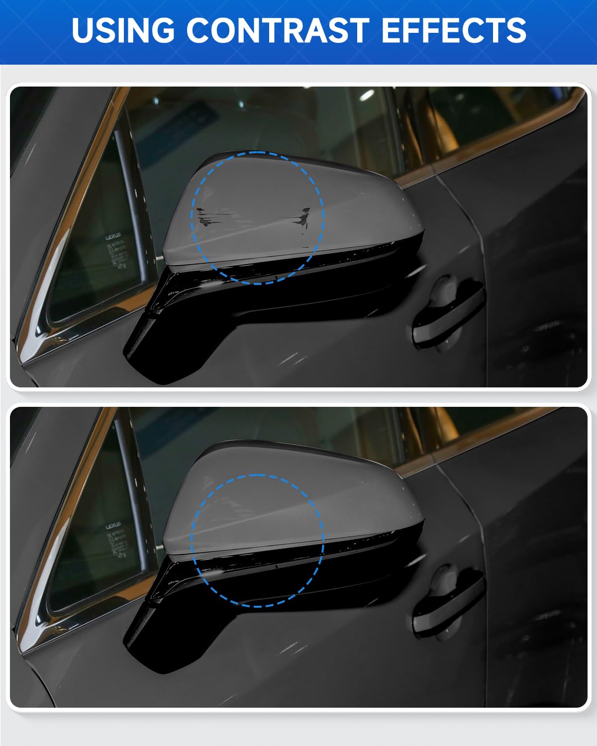 Teslaunch LX7R/0C Monsoon Grey Metallic Touch Up Paint Compatible With Audi Exact Match Car Paint Pen Scratch Repair