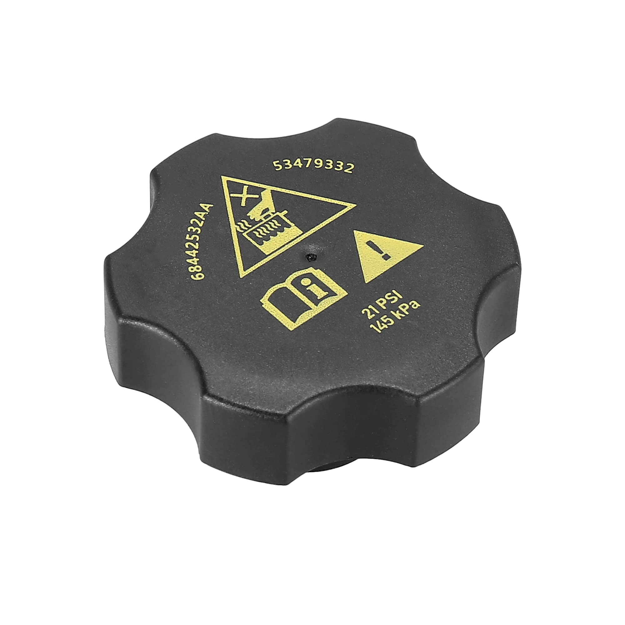 X Autohaux Radiator Coolant Reservoir Recovery Cap For Chrysler For Jeep For Dodge For Ram 2013-2021 Replaces 68442532Aa