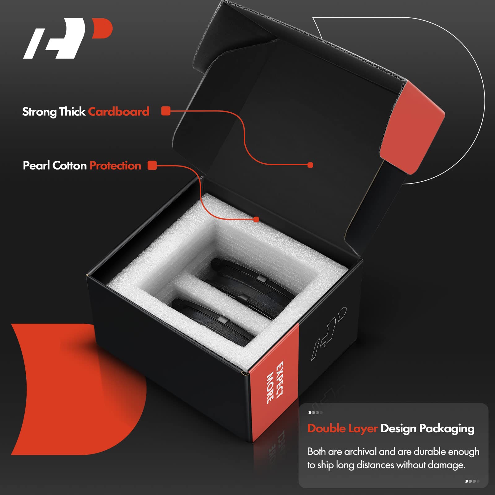 A-Premium Front And Rear Ceramic Disc Brake Pads Set Compatible With Select Lexus And Toyota Models - Rx350, Rx450H 2010-2015, H