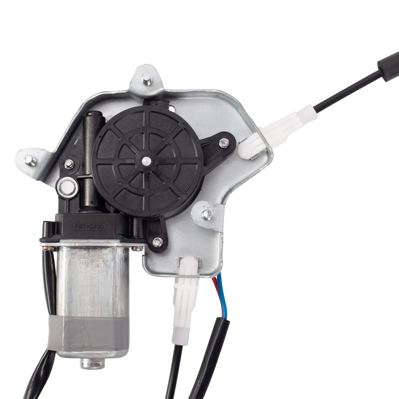 Trq Front Right Power Window Regulator & Motor Assembly Passenger Side Compatible With 1992-1996 Toyota Camry To1351122