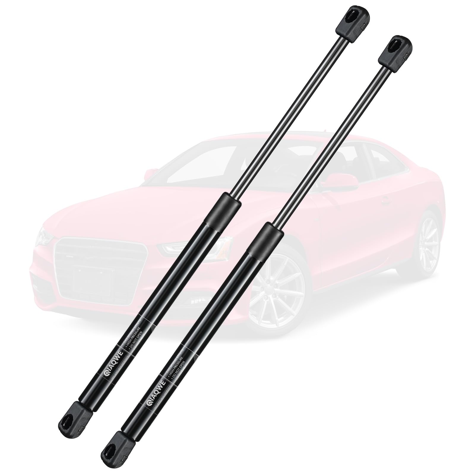 Iaqwe Pm9020 Audi Hood Lift Support Compatible With 2009-2016 Audi A4 S4, Front Gas Struts Spring Fits For 2009-2017 A5 S5 Rs5,