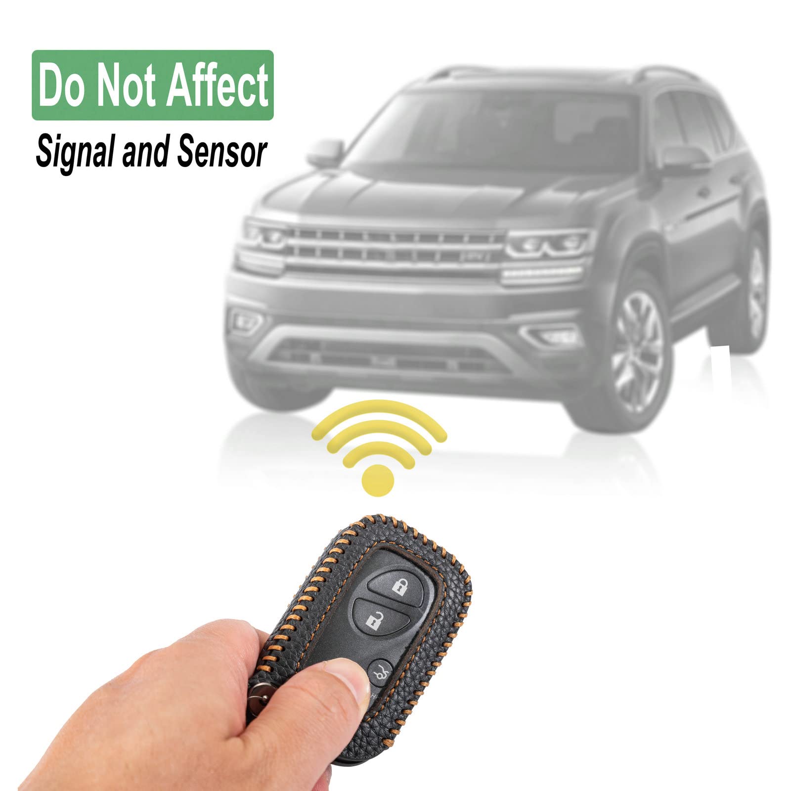 Yonufi For Lexus Key Fob Cover With Keychain Leather Remote Car Smart Key Case Holder For Rx350 Rx450H Ct200H Is250 Ls460 Gx460