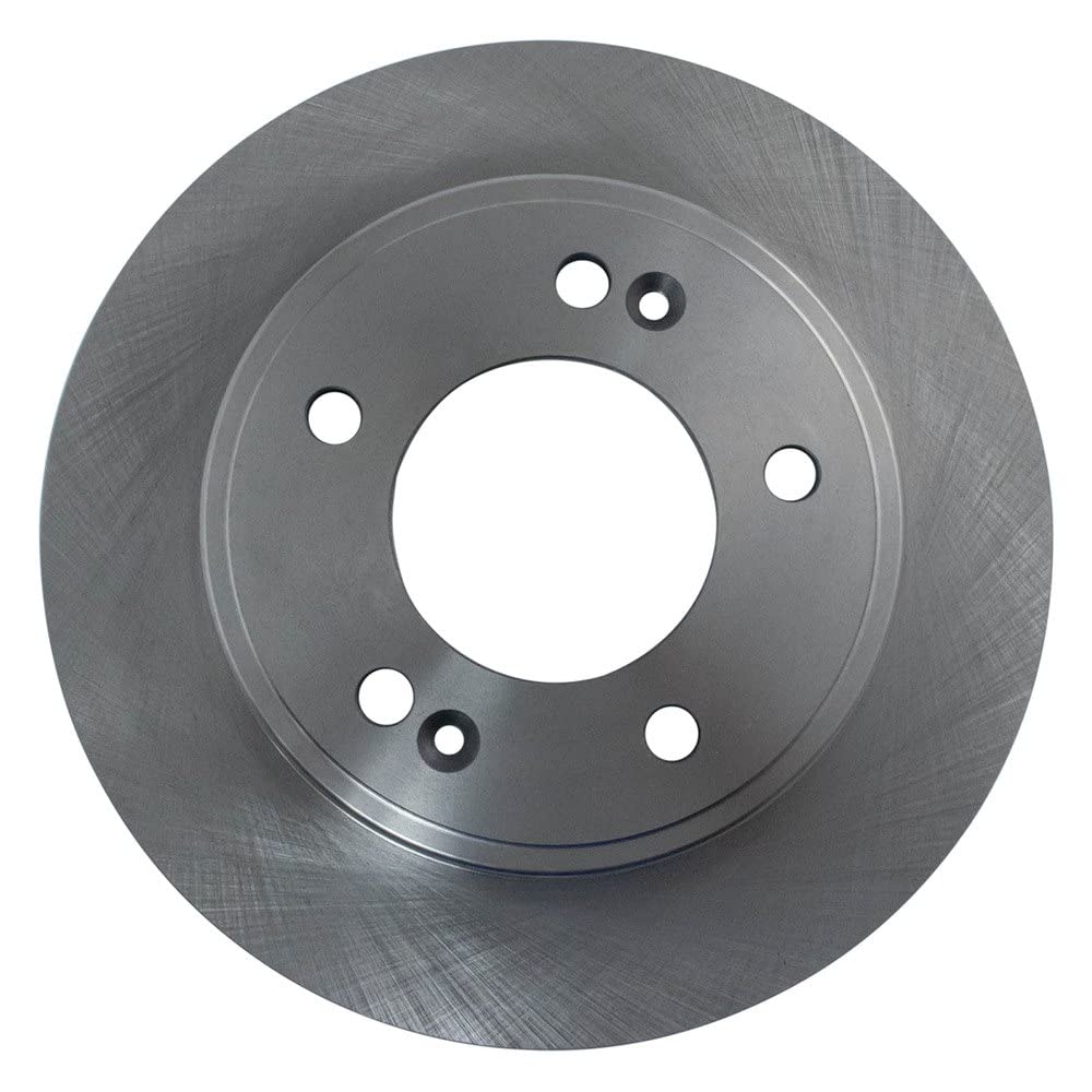 Trq Rear Disc Brake Rotor Pair Set For 2011-2017 Elantra / 2013-2017 Elantra Gt / 2014-2016 Forte / 2014-2016 Forte Koup / 2014-