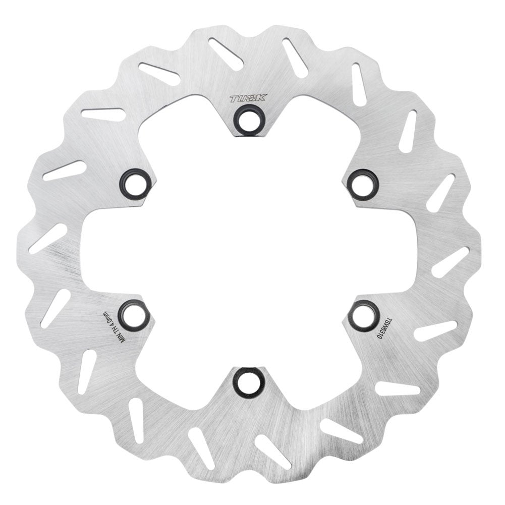 Tusk Stainless Steel Typhoon Brake Rotor, Rear