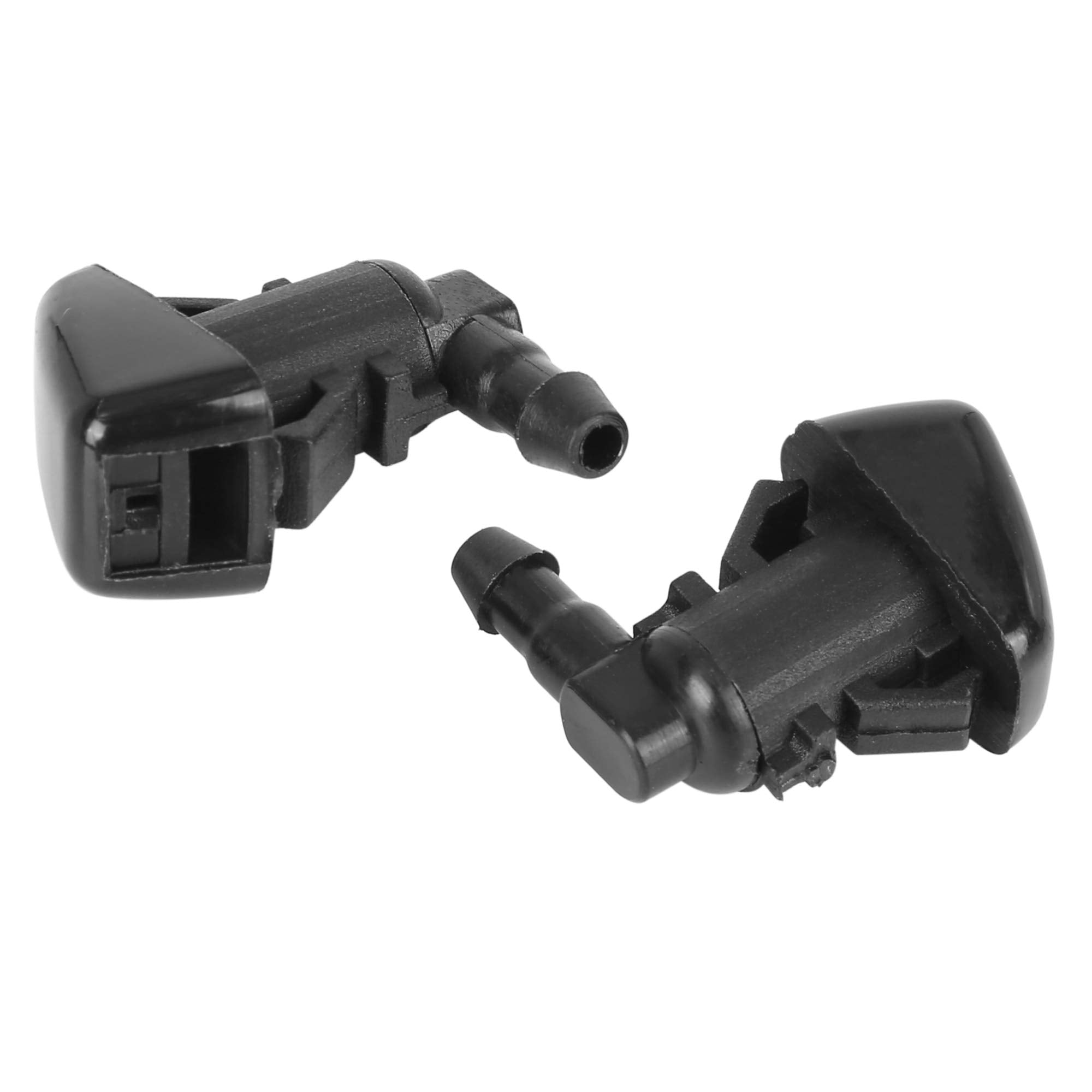 X Autohaux 2Pcs Bt4Z-17603-A Windshield Washer Nozzle Jet Spray Single Hole For Ford Edge 2011-2015 For Lincoln Mkx 2011-2015