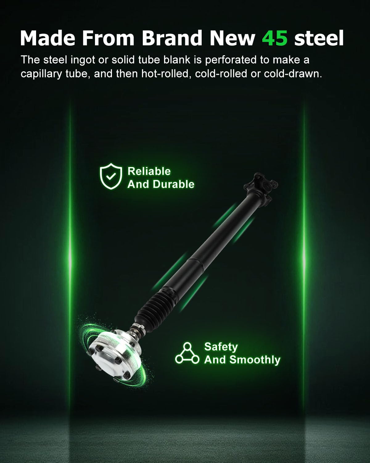 Scitoo 32.5'' Front Drive Shaft Assembly Propeller Shaft Compatible For Jeep Grand Cherokee 2005-2006 938-126 65-3018 938126 653