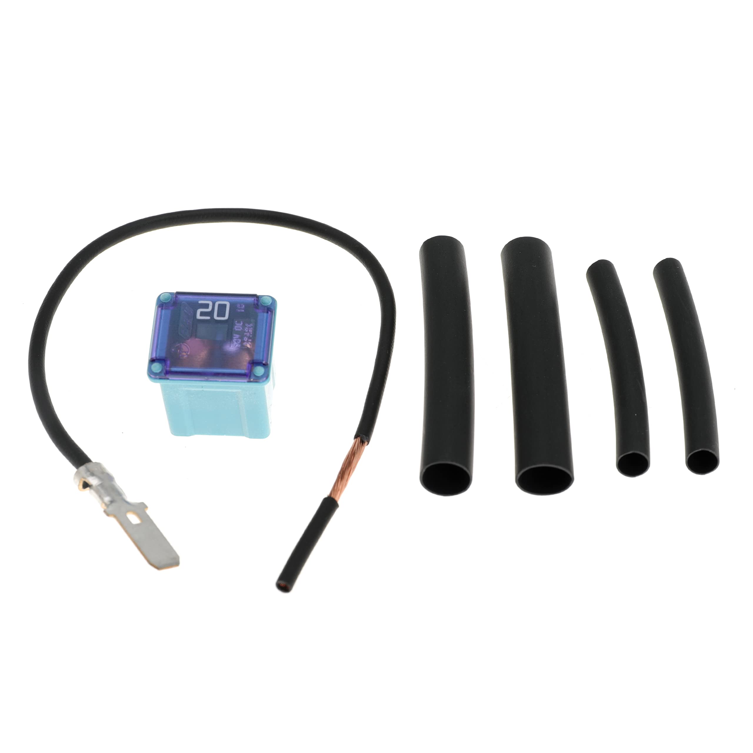 El3Z-14293-A Fuel Pump Fuse Relocation Terminal Kit With 2 Extra Tubes For Ford F150 3.5 3.7 4.6 5.0 6.2 V6 V8 2009-2014 09 10 1