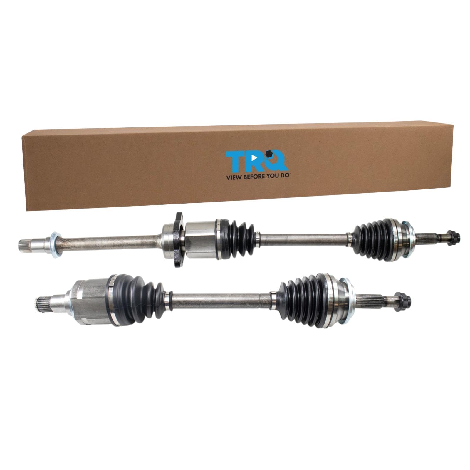 Trq Front Cv Axle Assembly Set Compatible With 2006-2012 Toyota Rav4