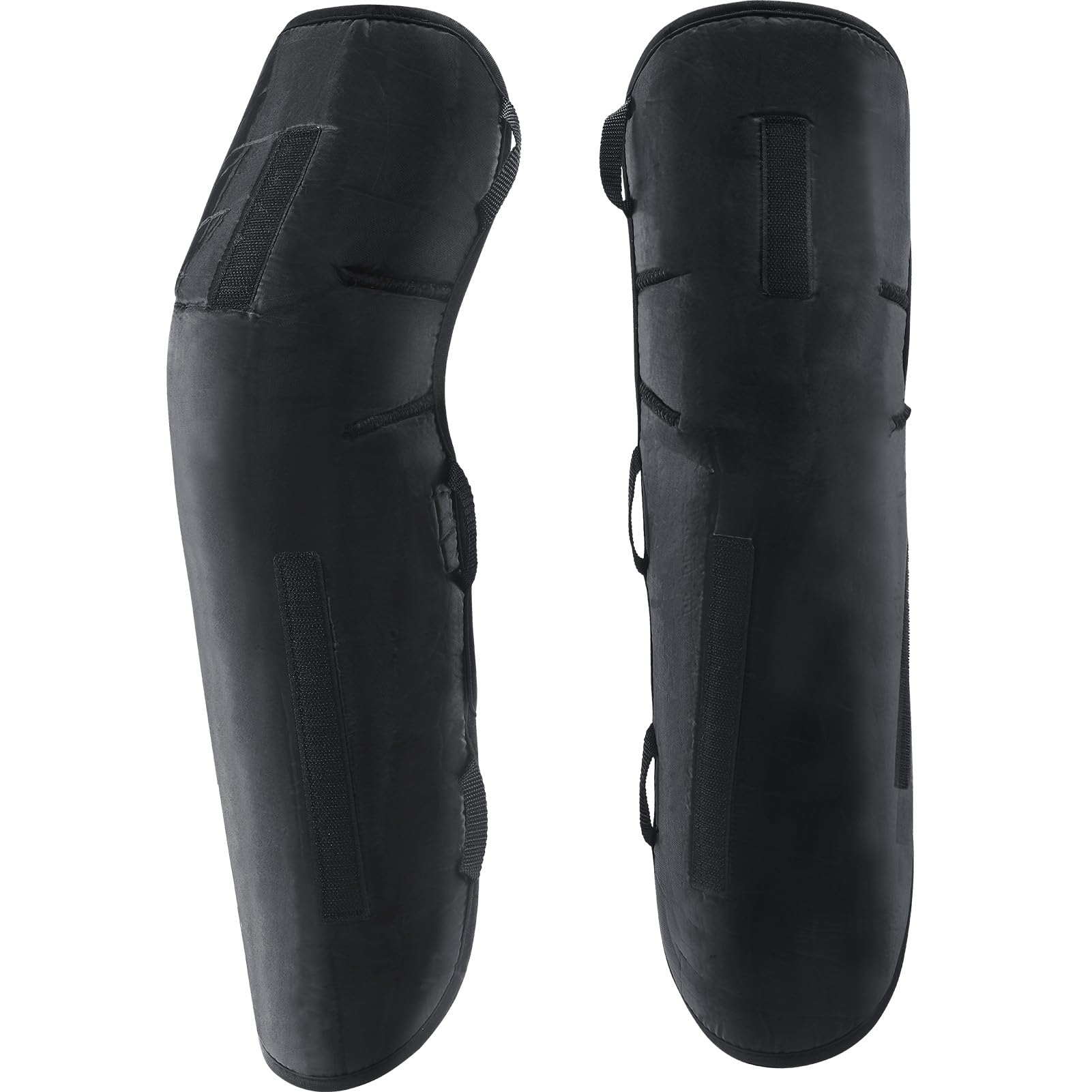 Scoyco 2Pcs Motorcycle Winter Leg Warmers Thermal Knee Warm Pad Guards Black