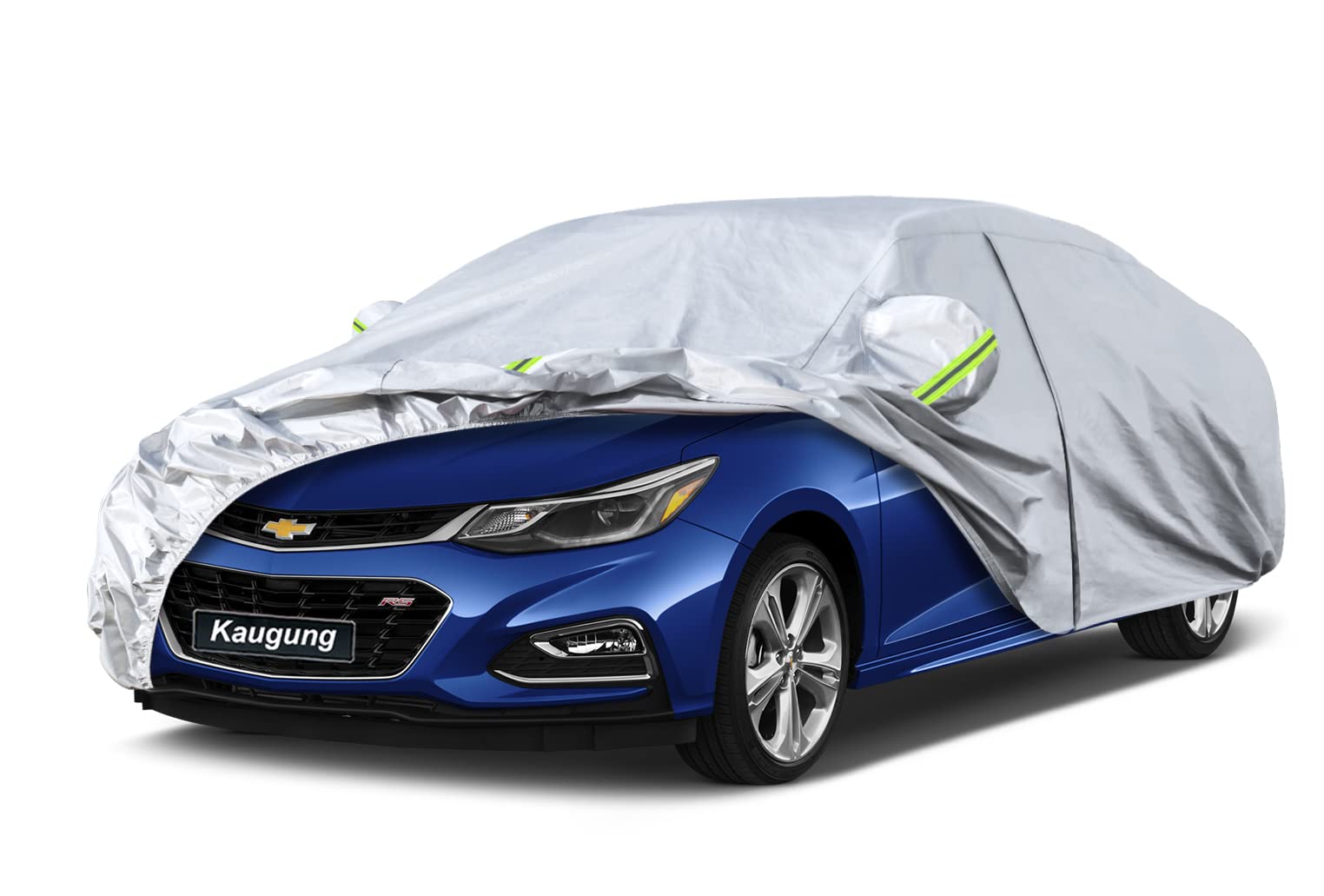 Kaugung 6 Layers Car Cover Custom Fit Chevy Cruze from 2009 to 2025, Waterproof All Weather Resistant Outdoor Indoor Sun Rain Du
