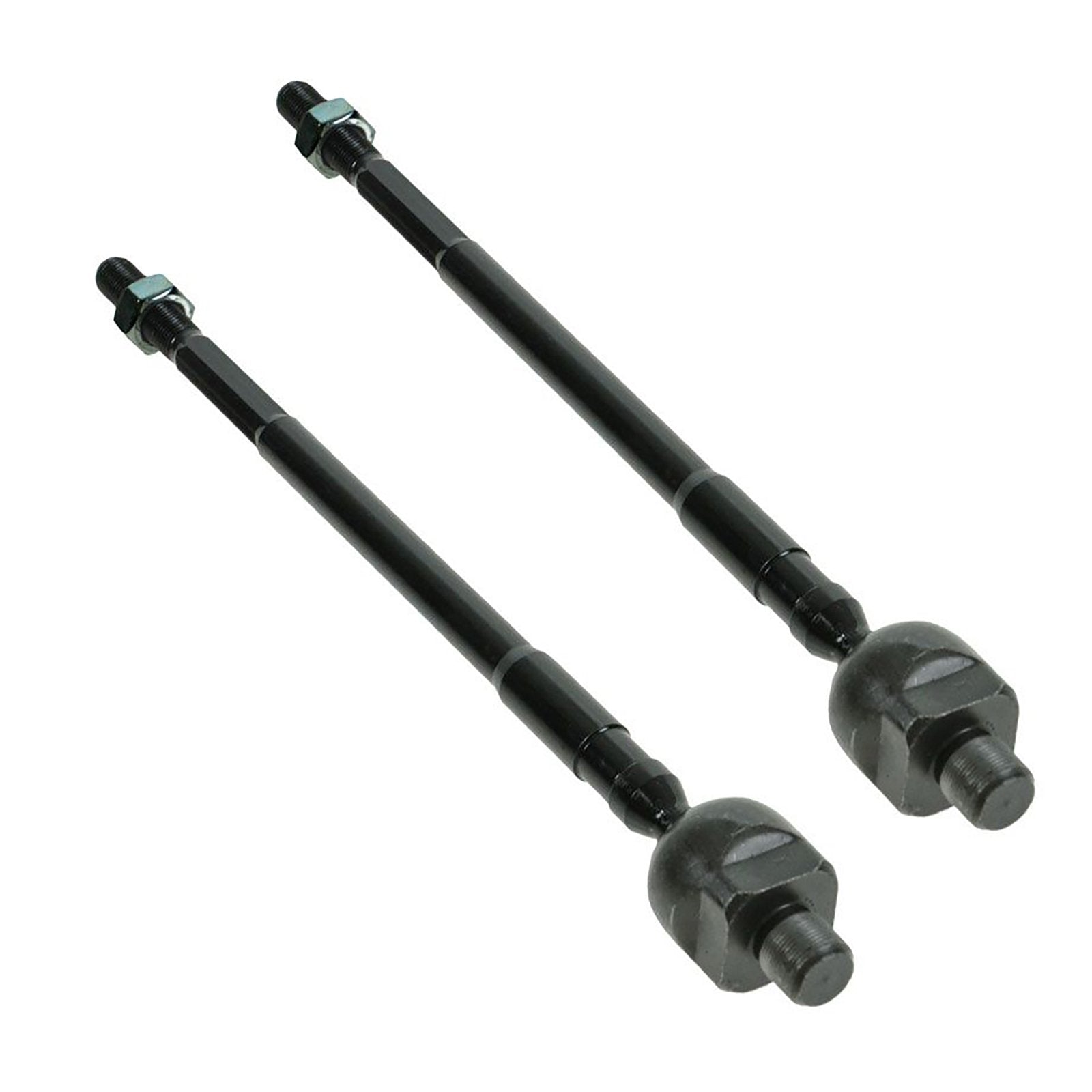 TRQ Front Inner Tie Rod Set Compatible with 1990-1997 Mazda Miata