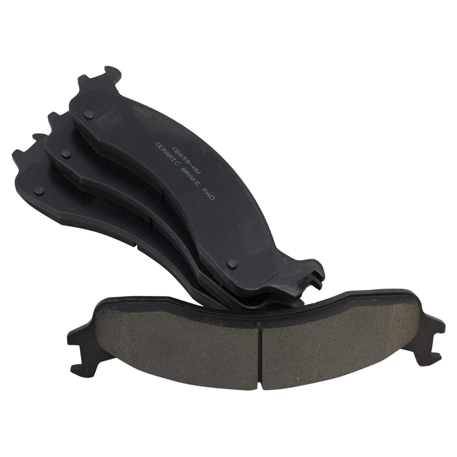 Trq Abs Front Brake Pad & Rotor Pair Kit Set Ceramic For Ford Van Econoline