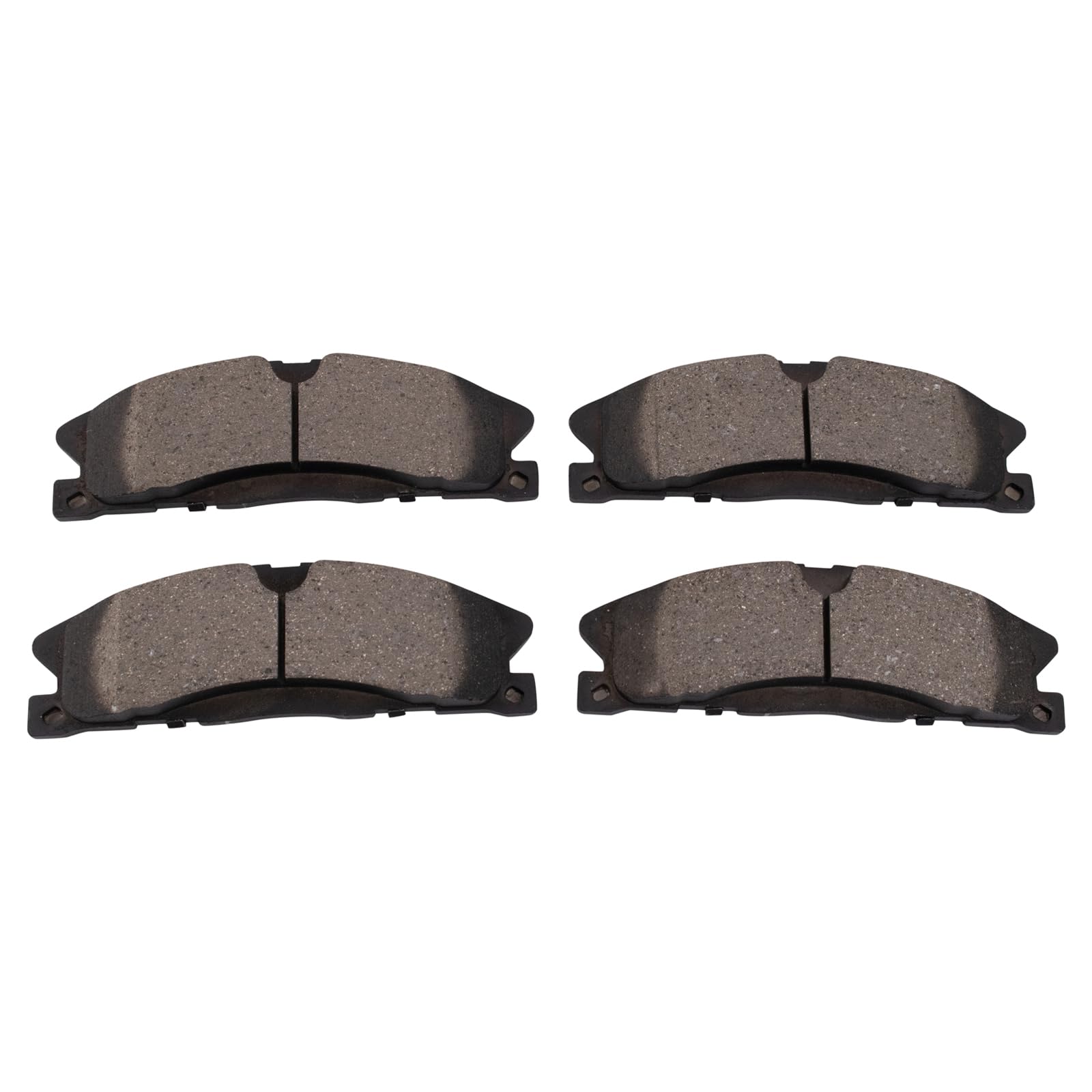 TRQ Front Brake Pads Ceramic Compatible with 2016-2021 Fiat 500X 2017-2022 Jeep Compass 2015-2021 Renegade