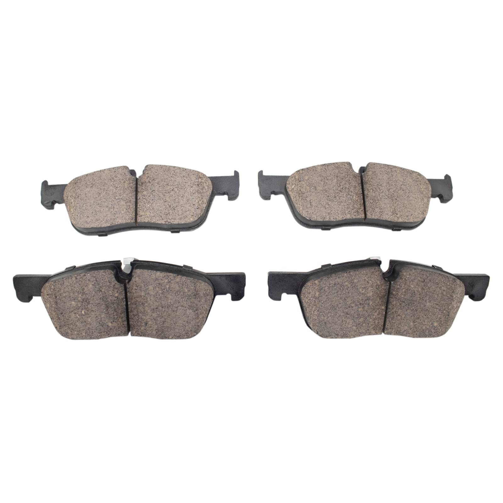 TRQ Front Brake Pads Ceramic Compatible with 2018-2019 Jaguar E-Pace 2017-2019 F-Pace 2017-2020 XE XF 2015-2019 Land Rover Disco