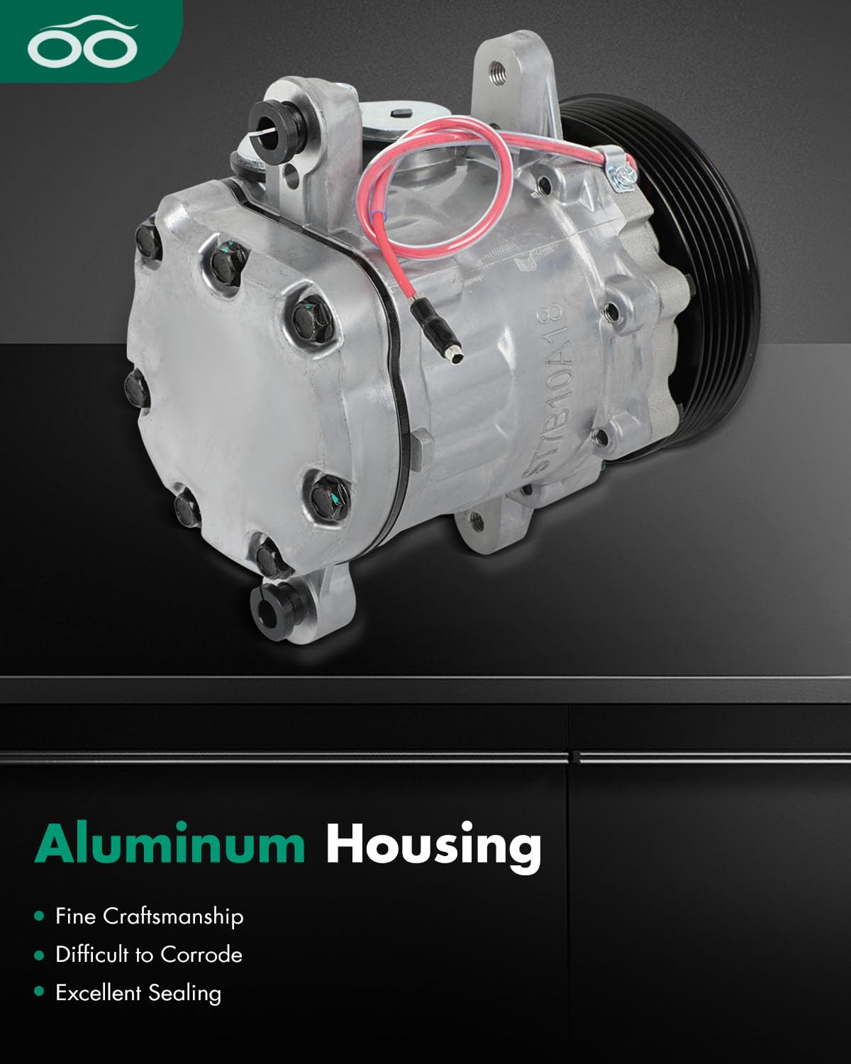 SCITOO AC Compressor 1987-2007 for F-reightliner FL80 FS65 MT35 MT45 for Sterling 825 CO 7176C