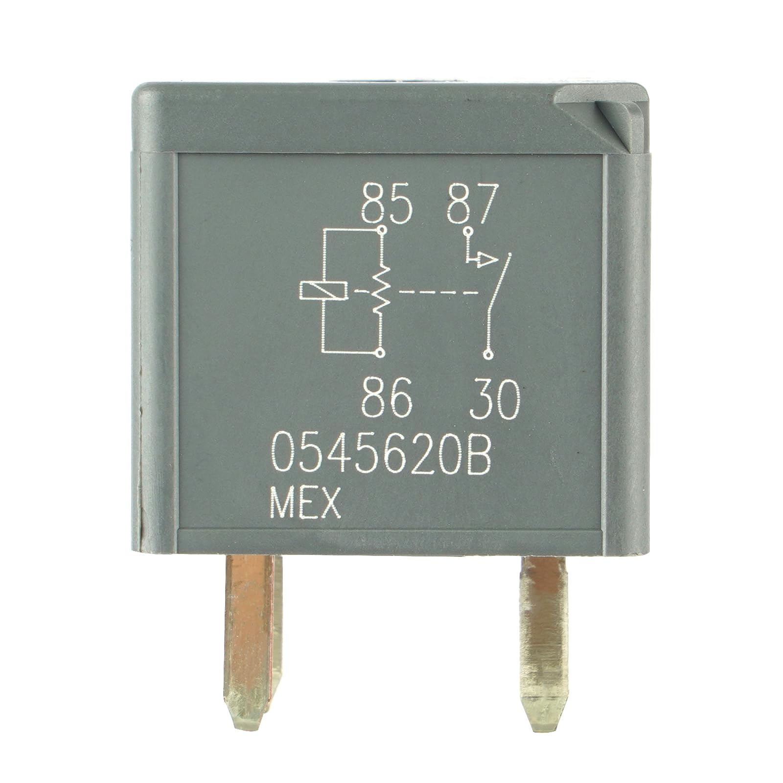 12193604 3604 0545620B VF28-11F14-Z05 12VDC 1 Form A 30A 4Pins Quick Connect Relays with Resistor
