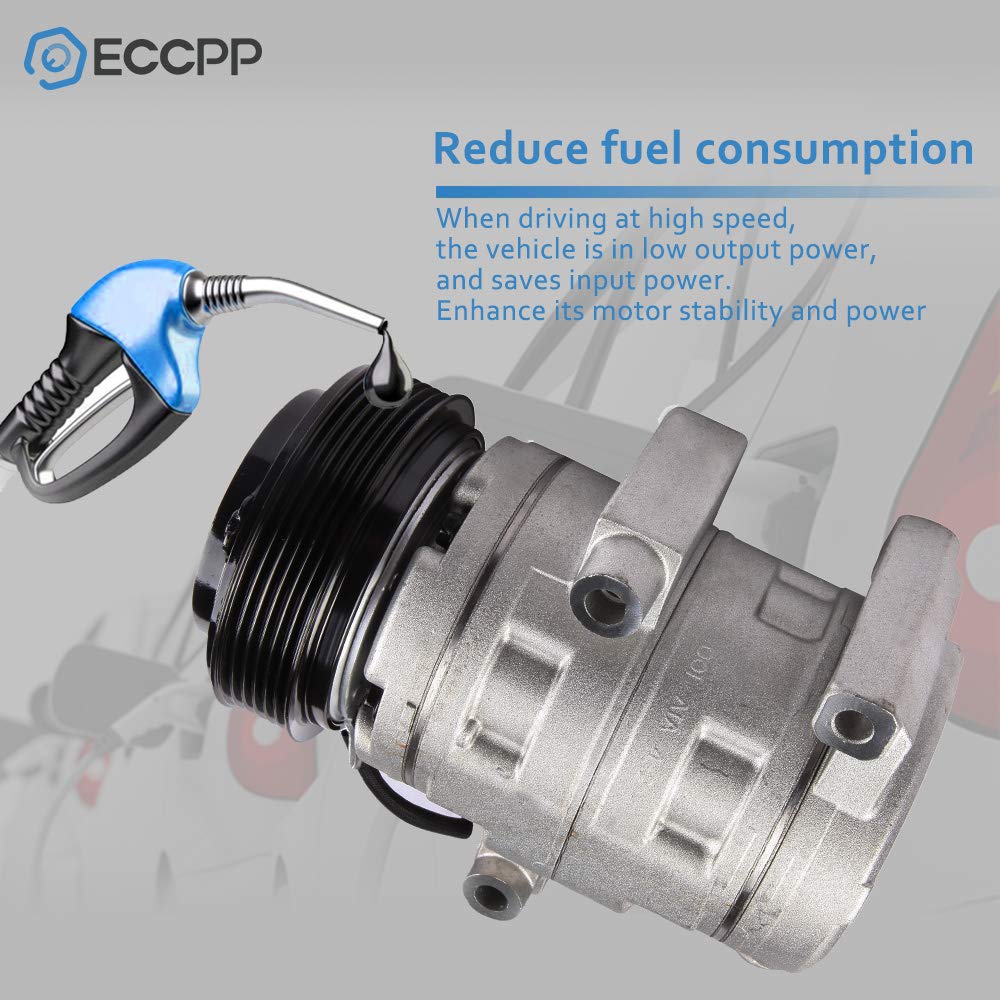 Eccpp Ac Compressor 2008 2009 2010 2011 2012 Fit For Ford Escape For Mazda Tribute For Mercury Mariner 2.3L 2.5L Ac Compressor W