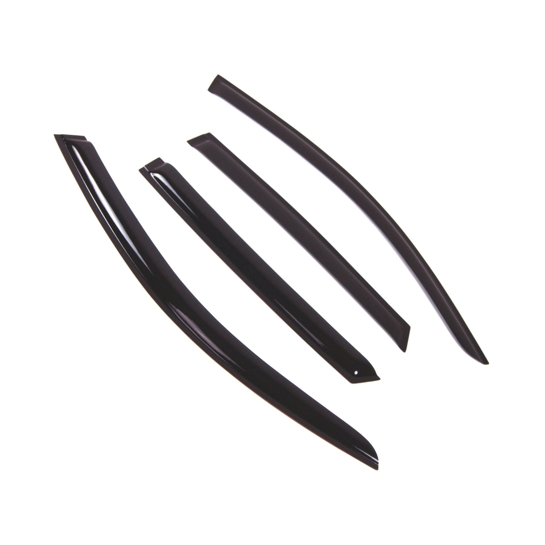 Tuningpros Outside Mount Window Vent Visors Rain Guards Compatible With Audi Q5 2008-2016 | Side Window Wind Deflectors Rain Shi