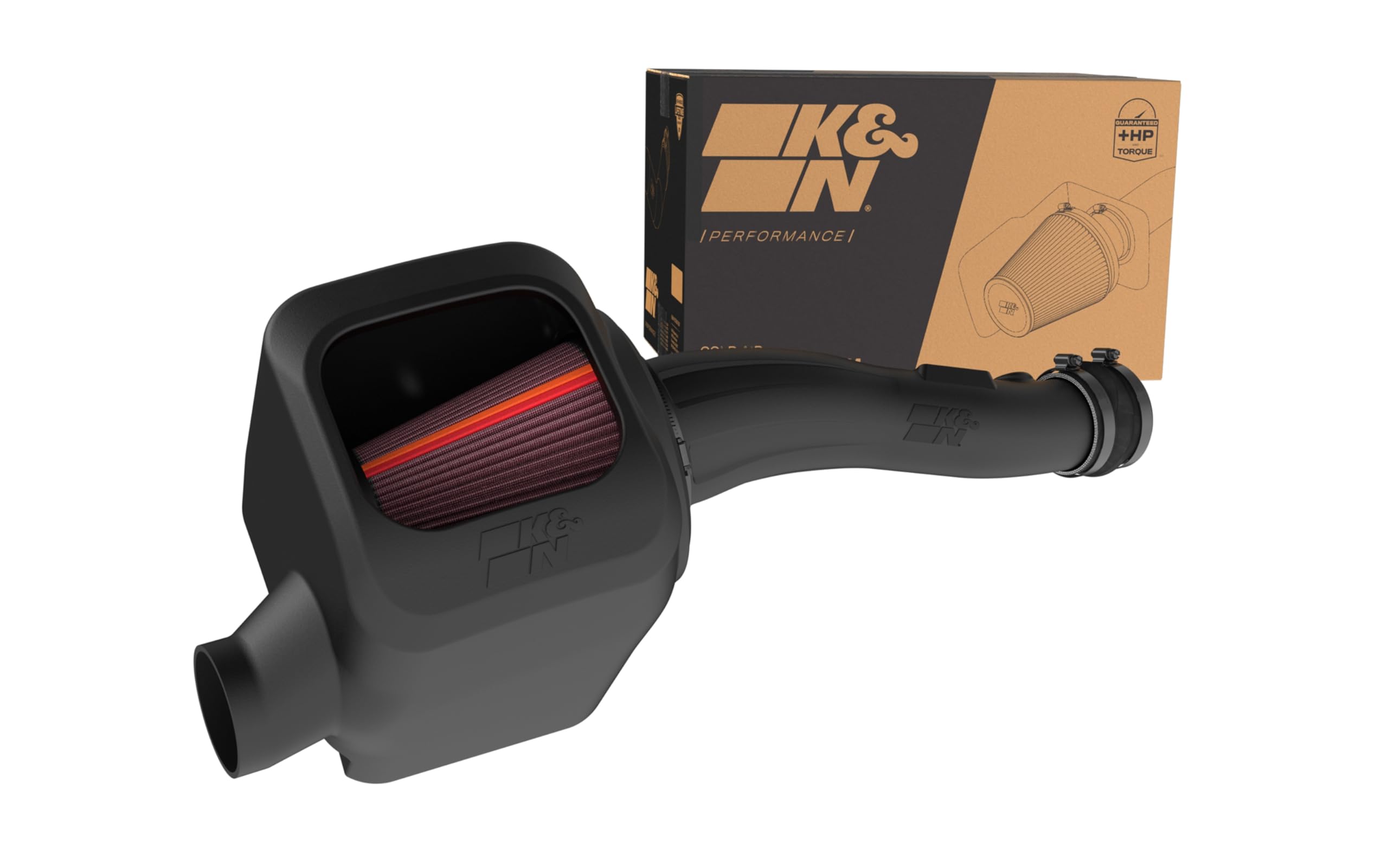 K&N Nextgen Cold Air Intake System: High-Flow Cotton Filter: Compatible With 2016-2023 Toyota: Tacoma 2016-2023, 50-9039
