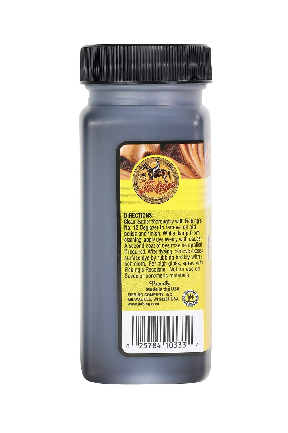 Fiebing'S Pro Dye Saddle Tan, 4 Oz. - Professional Oil Dye For Leather