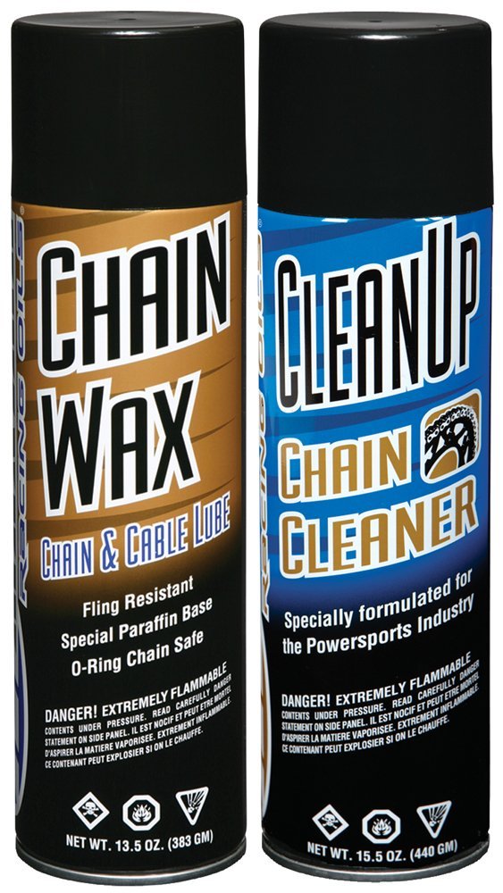 Maxima Racing Oils Ma-Bcc-Wax Chain Wax Basic Chain Care Aerosol Combo Kit, 29 Fl. Oz