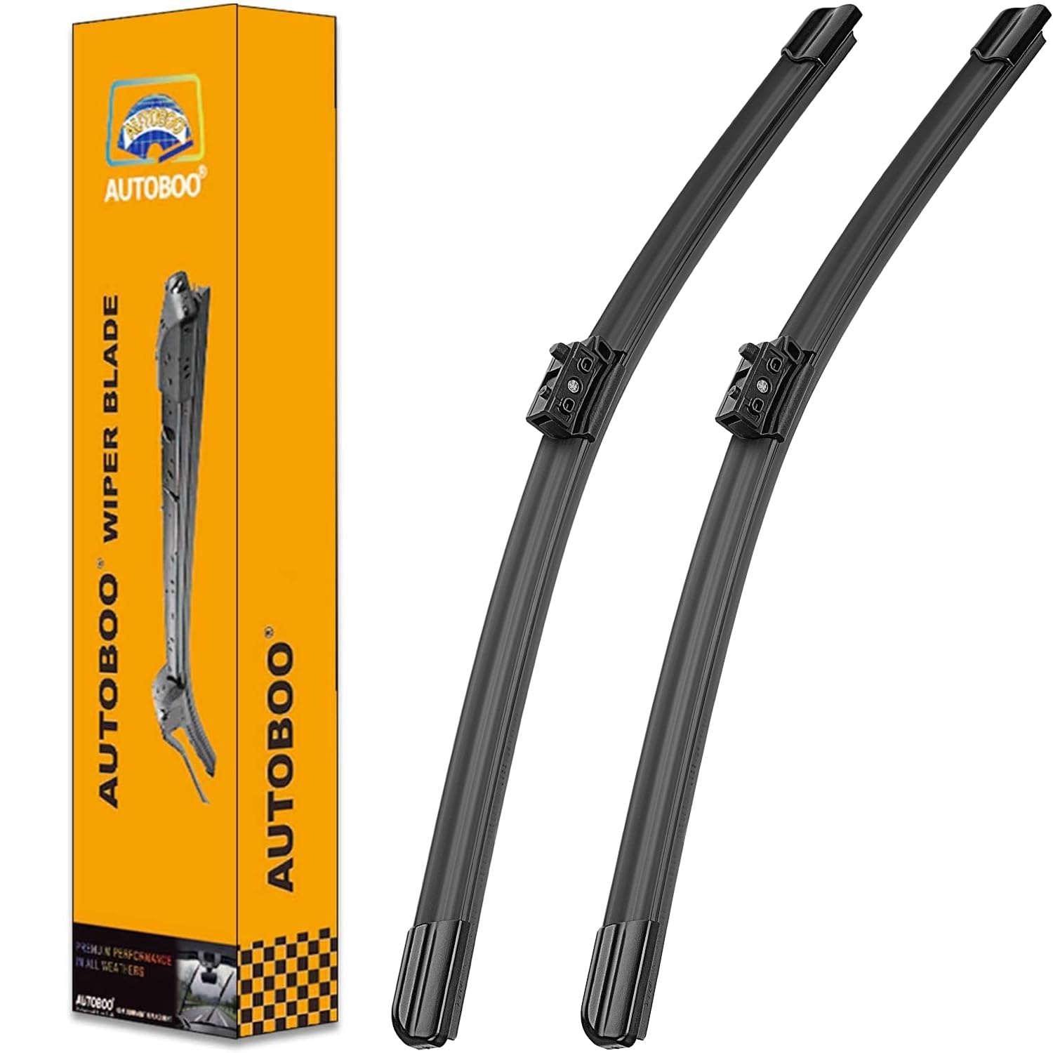 Autoboo 26''+24'' Windshield Wipers Replacement For Mercedes-Benz Sprinter 1500 2500 3500 2019 2020 2021 2022 2023 -Original Equ