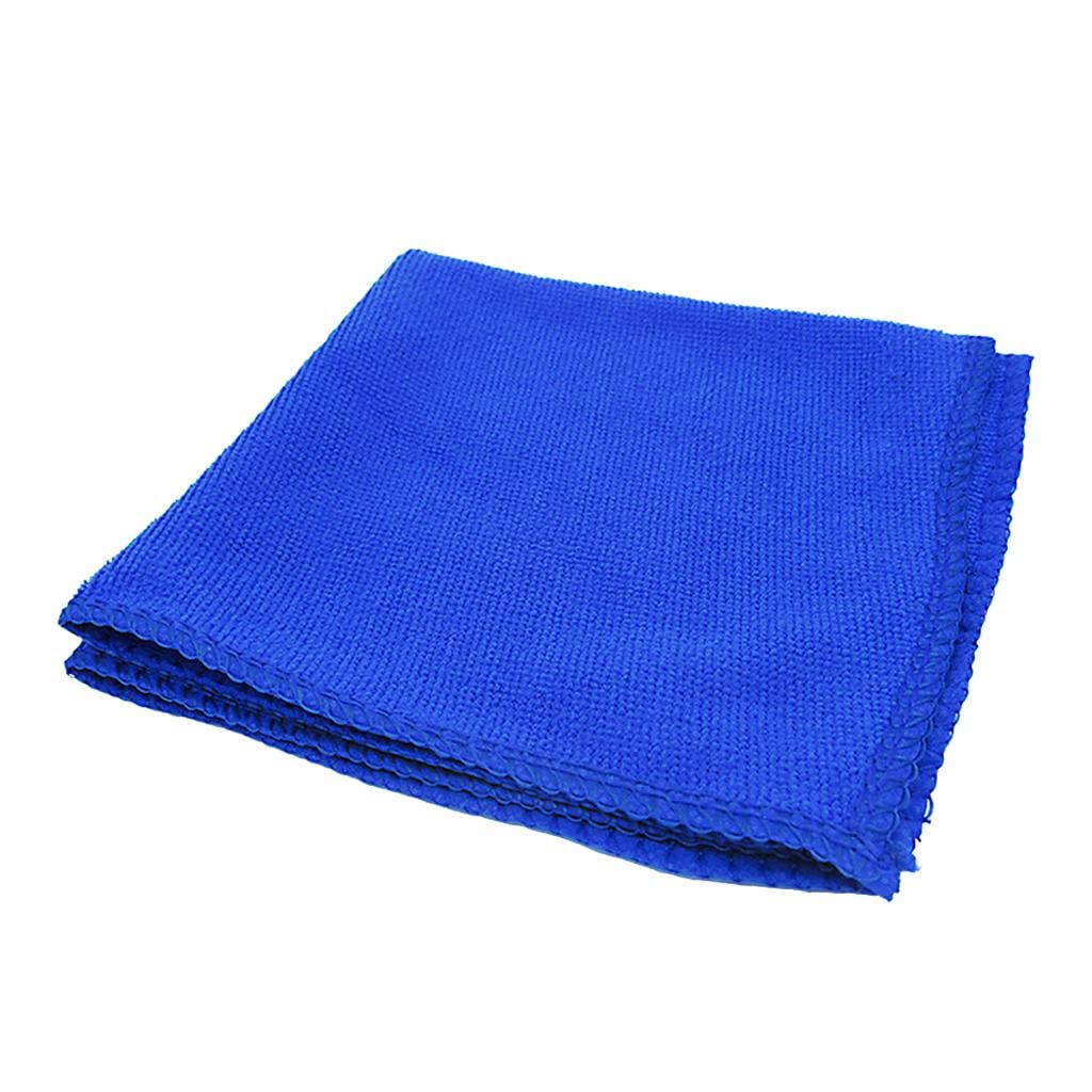 URJIX Blue Car Cleaning Towel Microfiber Auto Detailing Towel Scratch Free