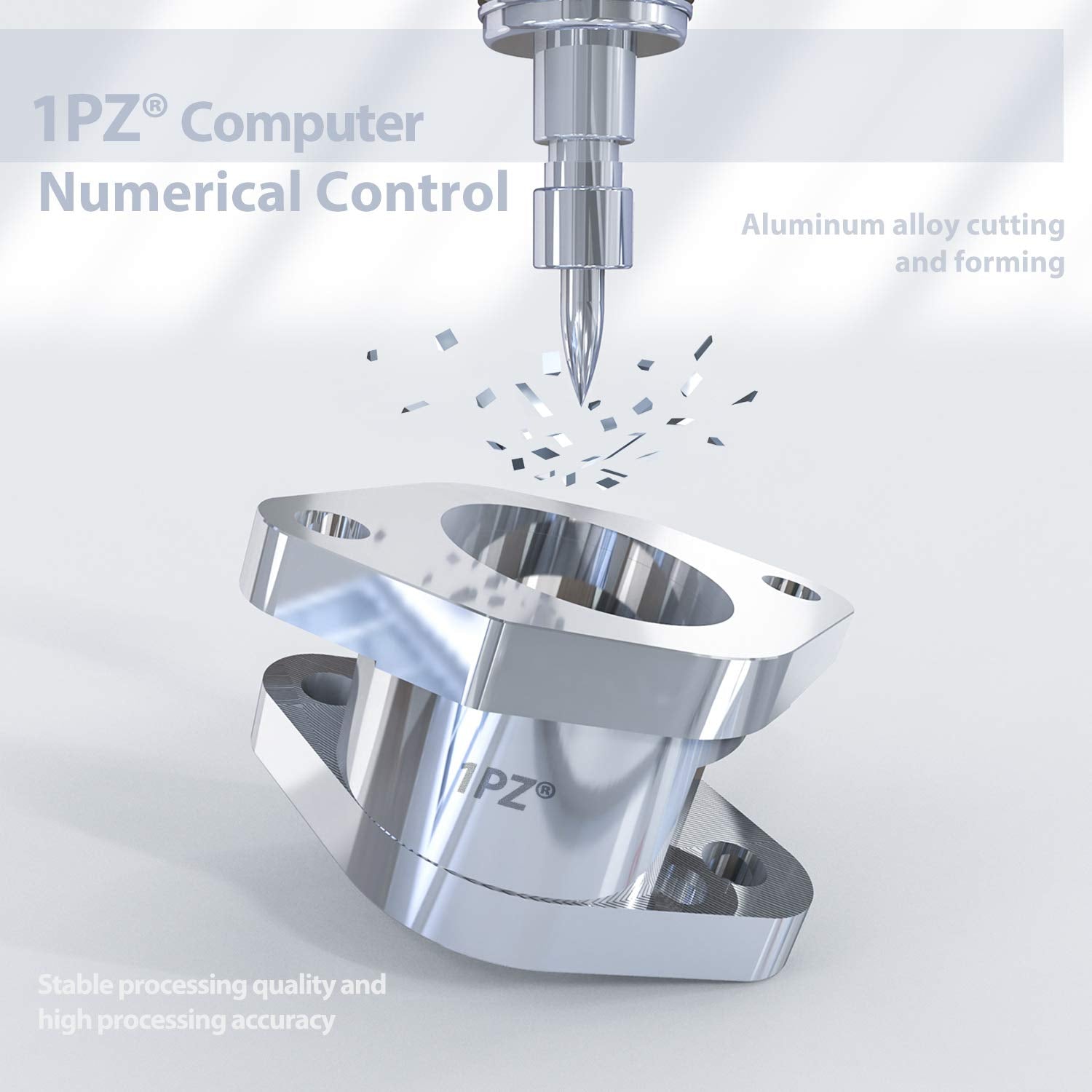 1Pz W35-Im1 Carburetor W/Upgrade Aluminum Intake Manifold Replacement For Yamaha Warrior 350 Yfm350 X Wolverine Yfm350Fxg 1987-2004 Atv 4Wheeler Quad