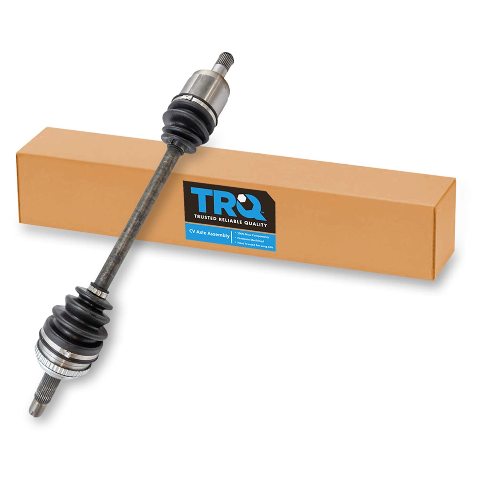 Trq Front Left Cv Axle Shaft Assembly Drivers Side Compatible With 2003-2006 Acura Mdx 2005-2008 Honda Pilot