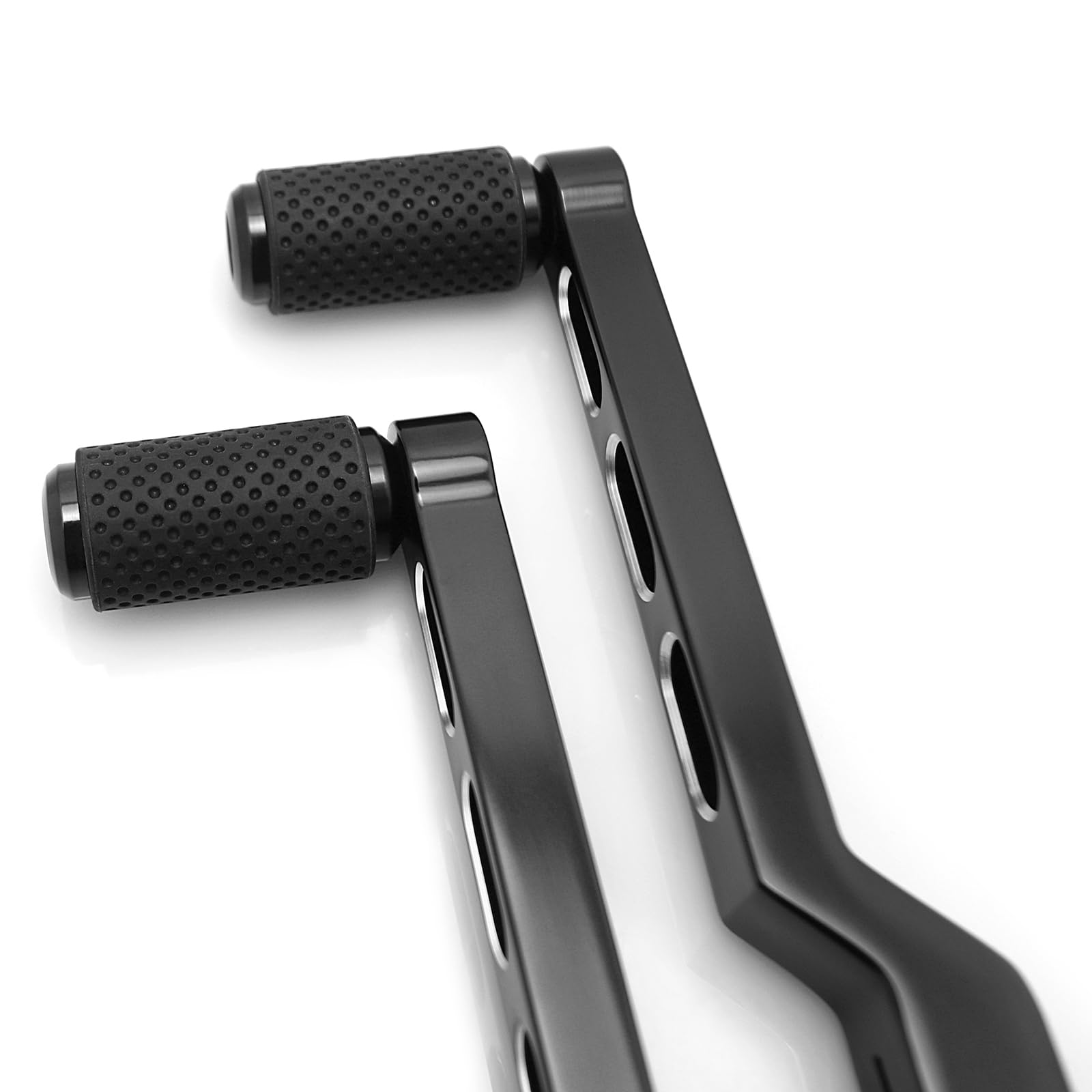 HEYOMOTOR Motorcycle Heel Toe Shift Lever Brake Pedals, Shift Peg for Harley Davidson Softail Touring Road Glide Street Glide le