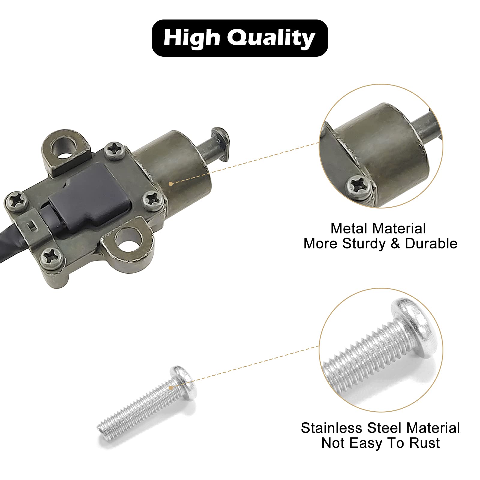 Yamaha Golf Cart Stop Switch Assembly Fit G14,G16,G19,G22,G29 Gas/Electric Golf Carts Fit Oem Jf7-82817-20/Jf7-82817-20-00/Jf7828172000