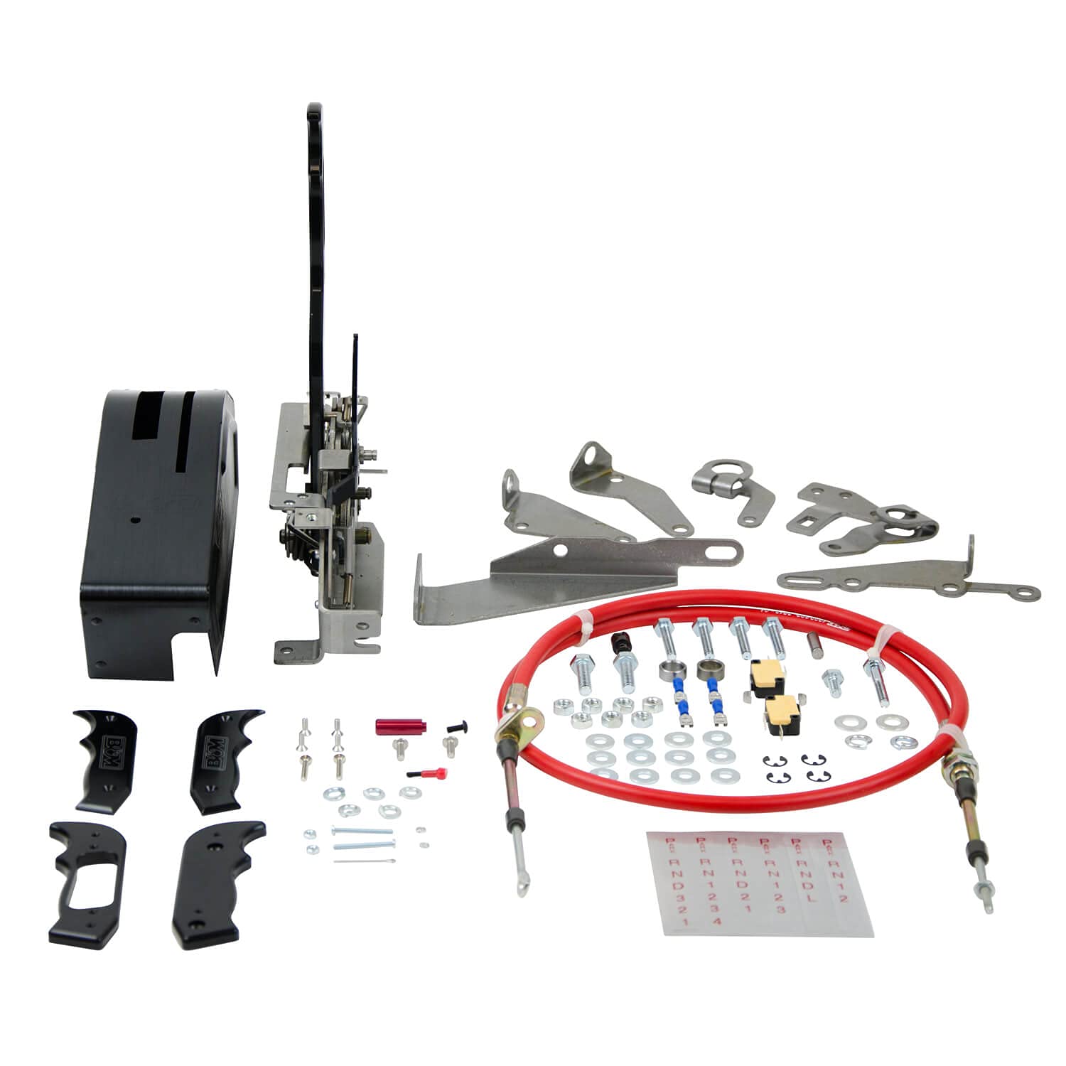 B&M 81120 Stealth Pro Ratchet Shifter , Black