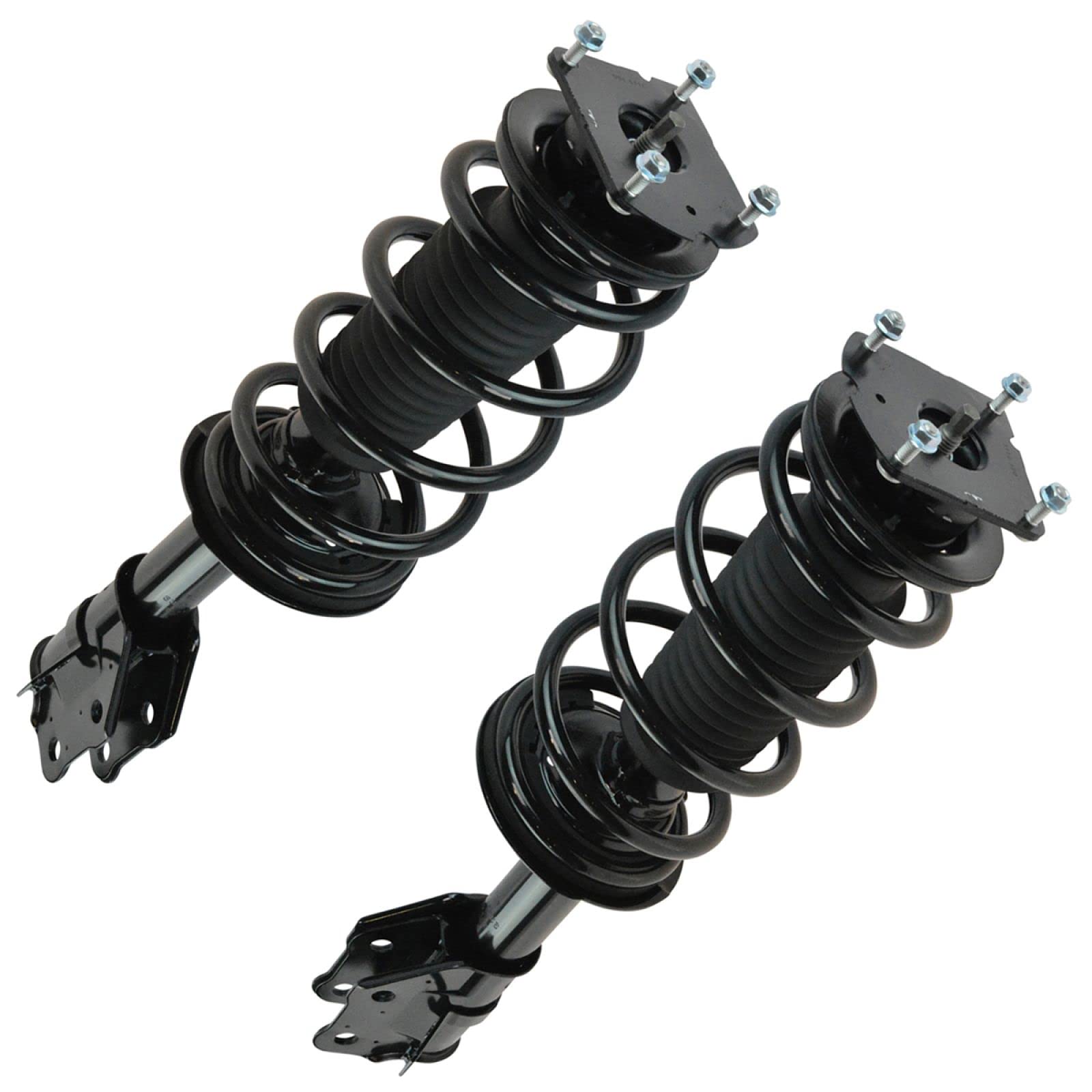 Trq Front Strut & Coil Spring Assembly Set Driver & Passenger Sides Compatible With 11-14 Ford Edge 11-15 Lincoln Mkx