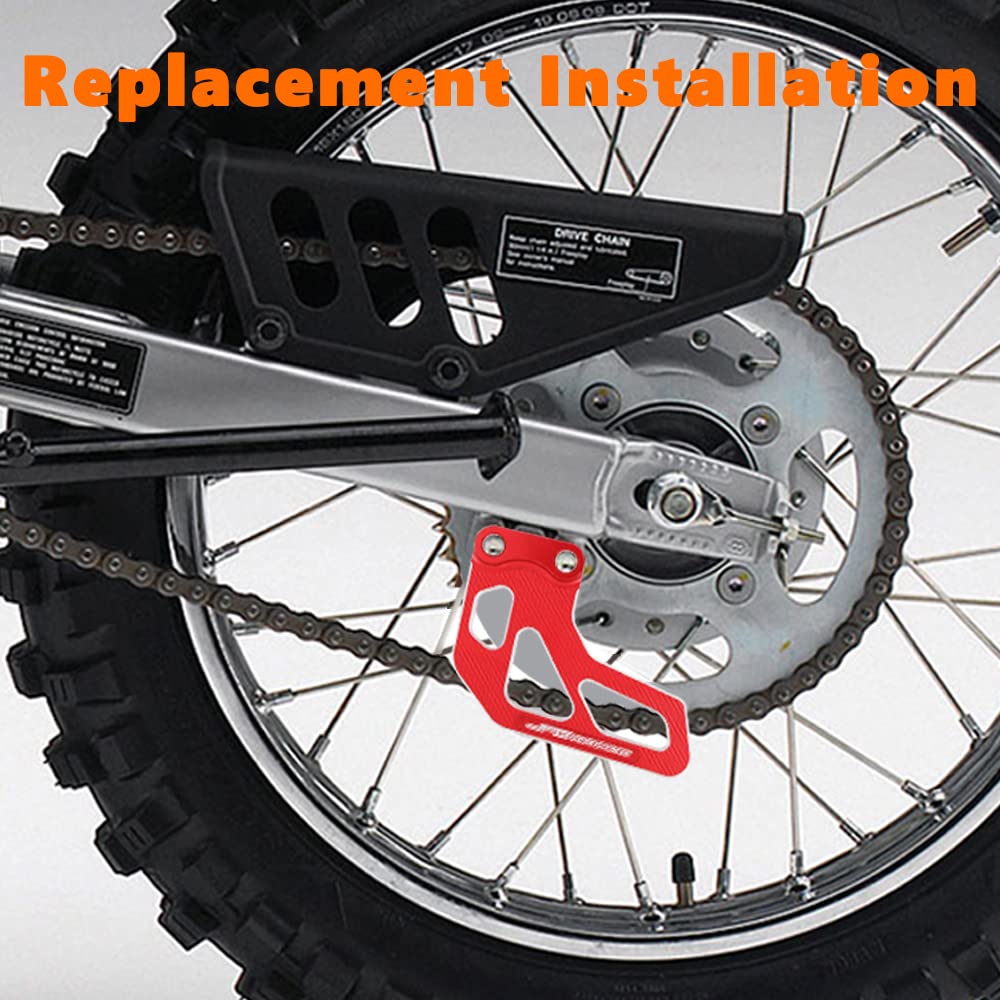 Motorcycle Chain Guide Aluminum Alloy Material For Xr100R 1985-2003 Xr80R 1985-2003 Crf100F 2004-2013 Crf80F 2004-2013