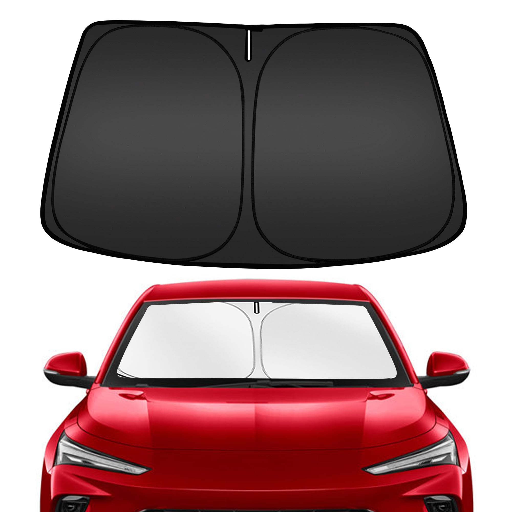 Arismotor Windshield Sun Shade For Buick Envista 2024-2025, Custom Fit Foldable Front Window Sunshade Sun Visor Protector, Block