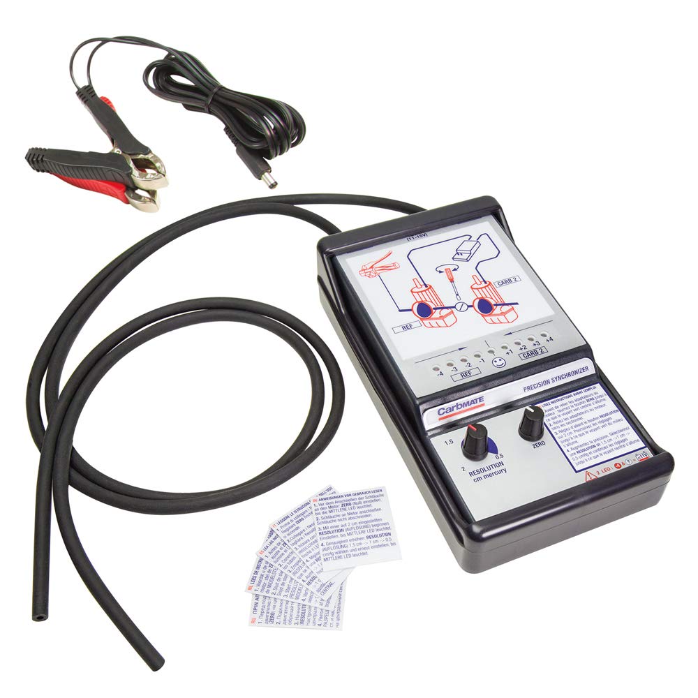 Tecmate Carbmate Ts-110 Carburetor/Fuel Injection Throttle Body Synchronizer